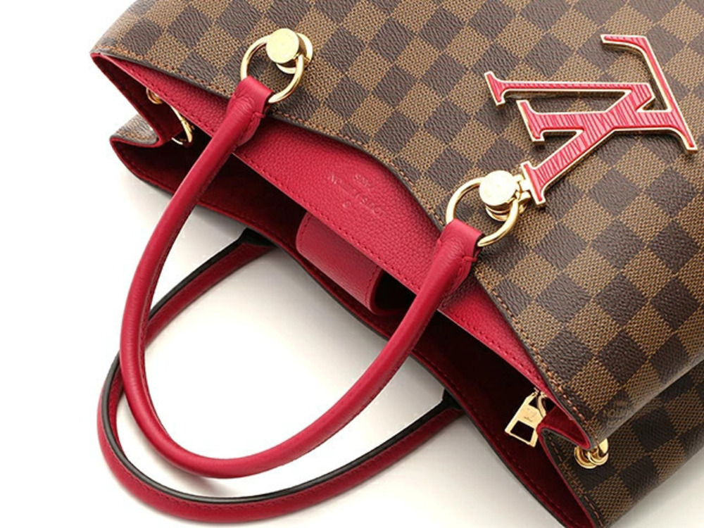 Louis Vuitton Bag Liduban Riverside Tote Damier Brown